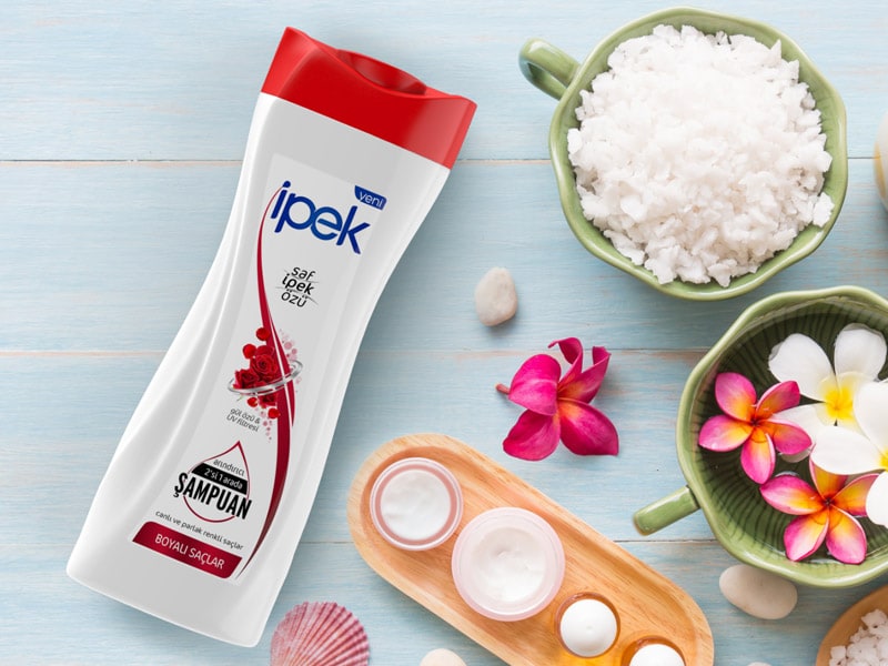 İpek Shampoo Packaging Design