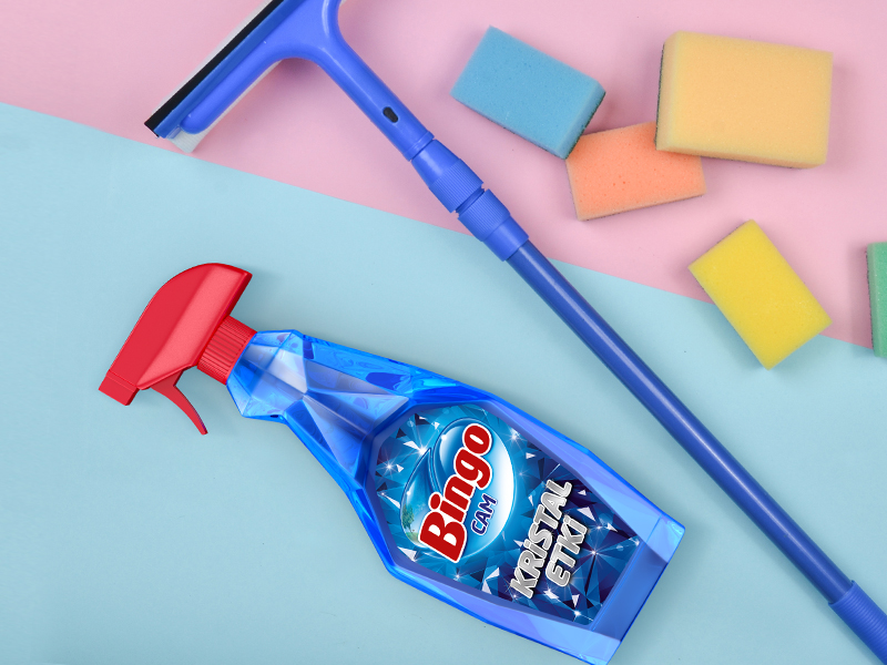 Glass Cleaner Packaging Design