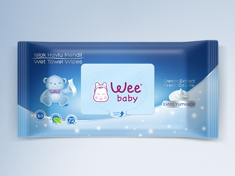 Wee Baby Packaging Design